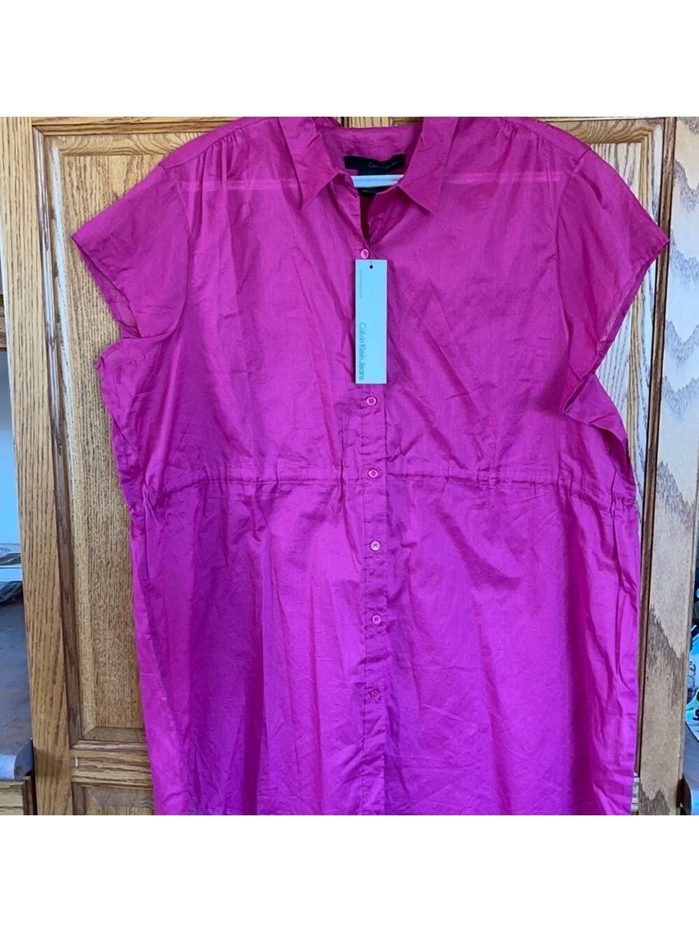 Calvin Klein pink top size XL.